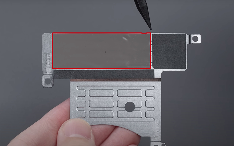 ssd散热片上的导热硅胶垫片